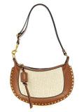 Brown Calfskin Shoulder Bag
