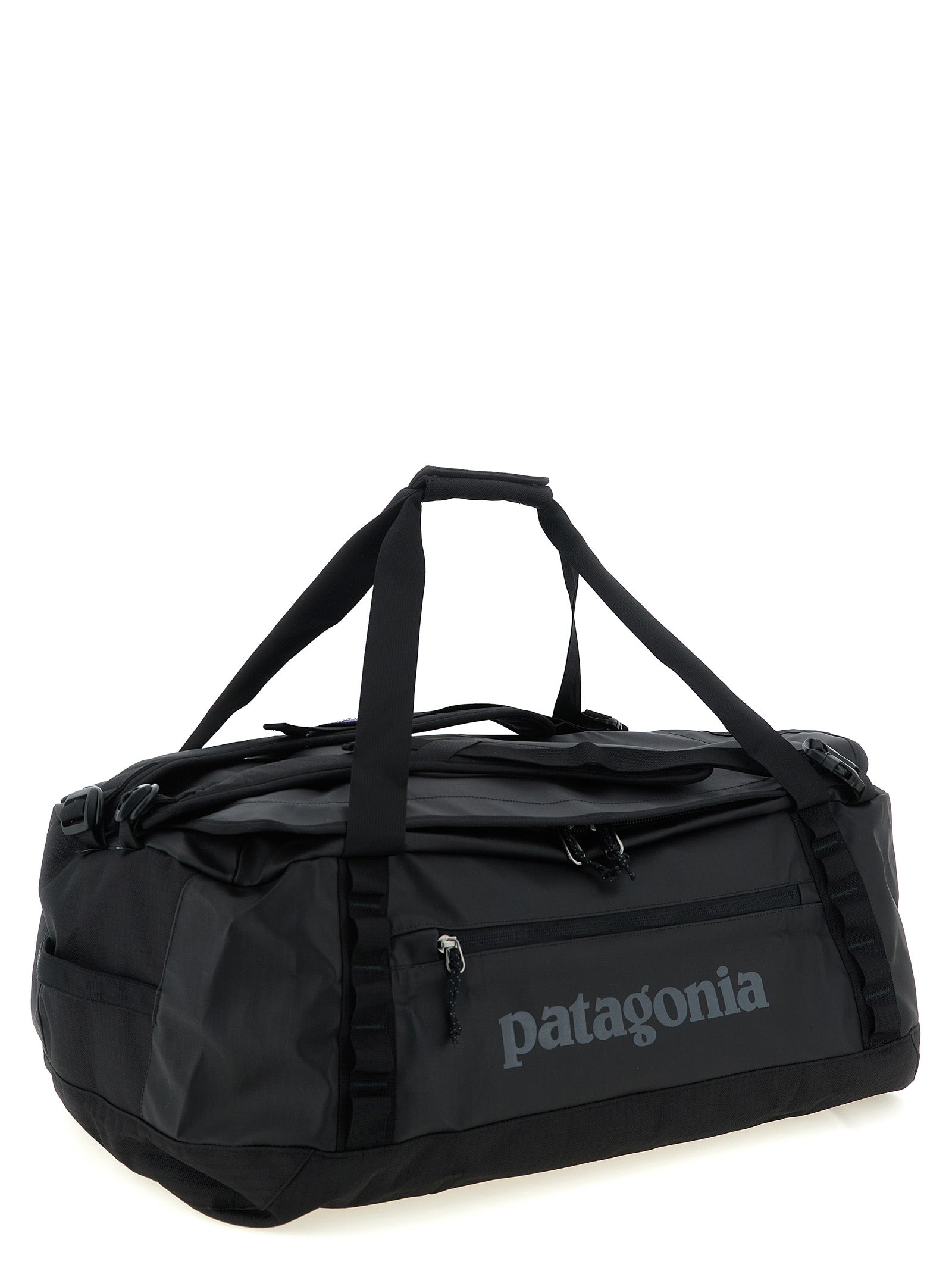 Black Polyester Backpack