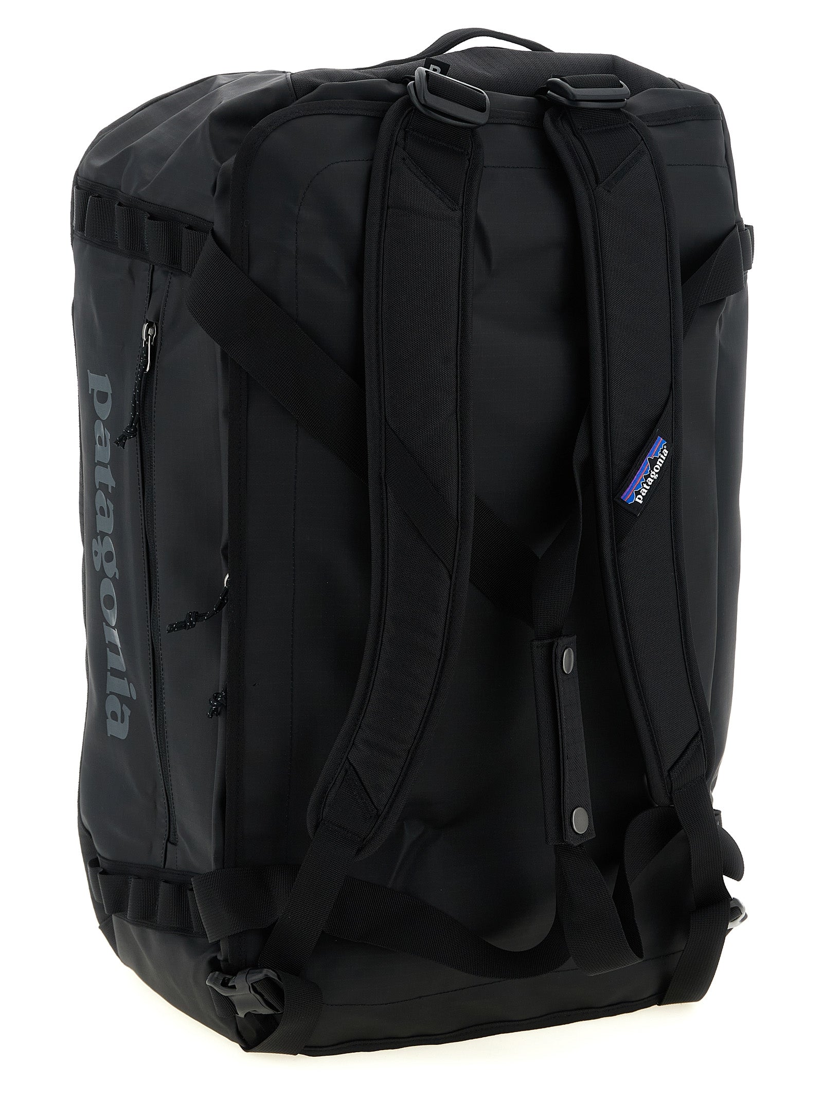 Black Polyester Backpack