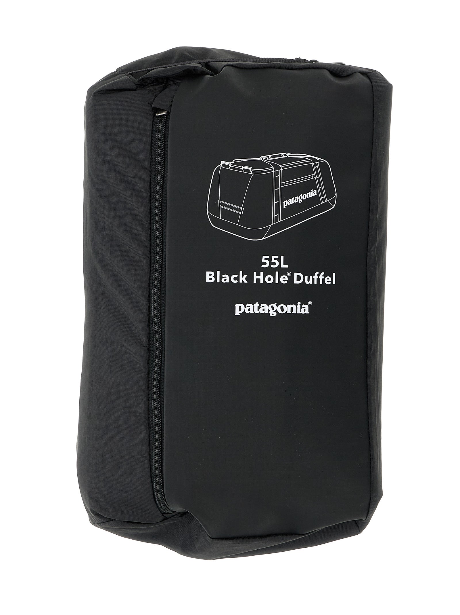 Black Polyester Backpack