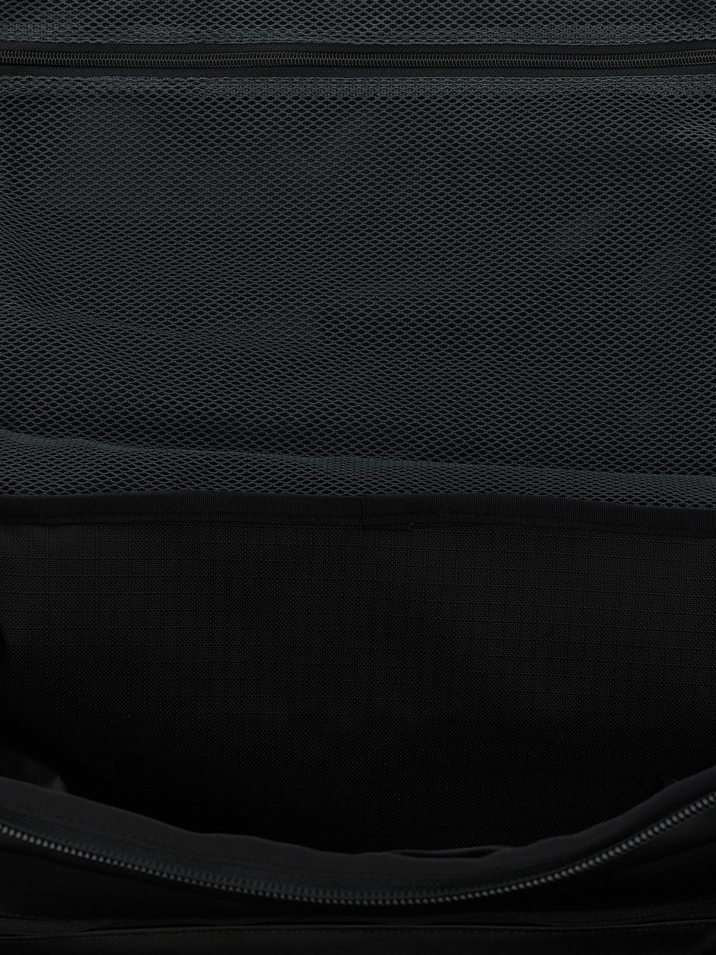 Black Polyester Backpack