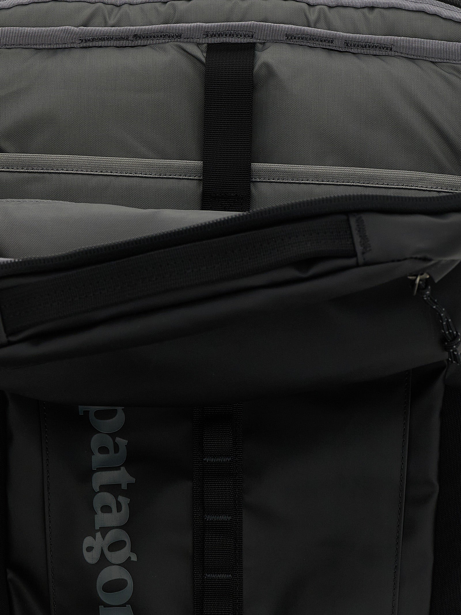 Black Polyester Backpack