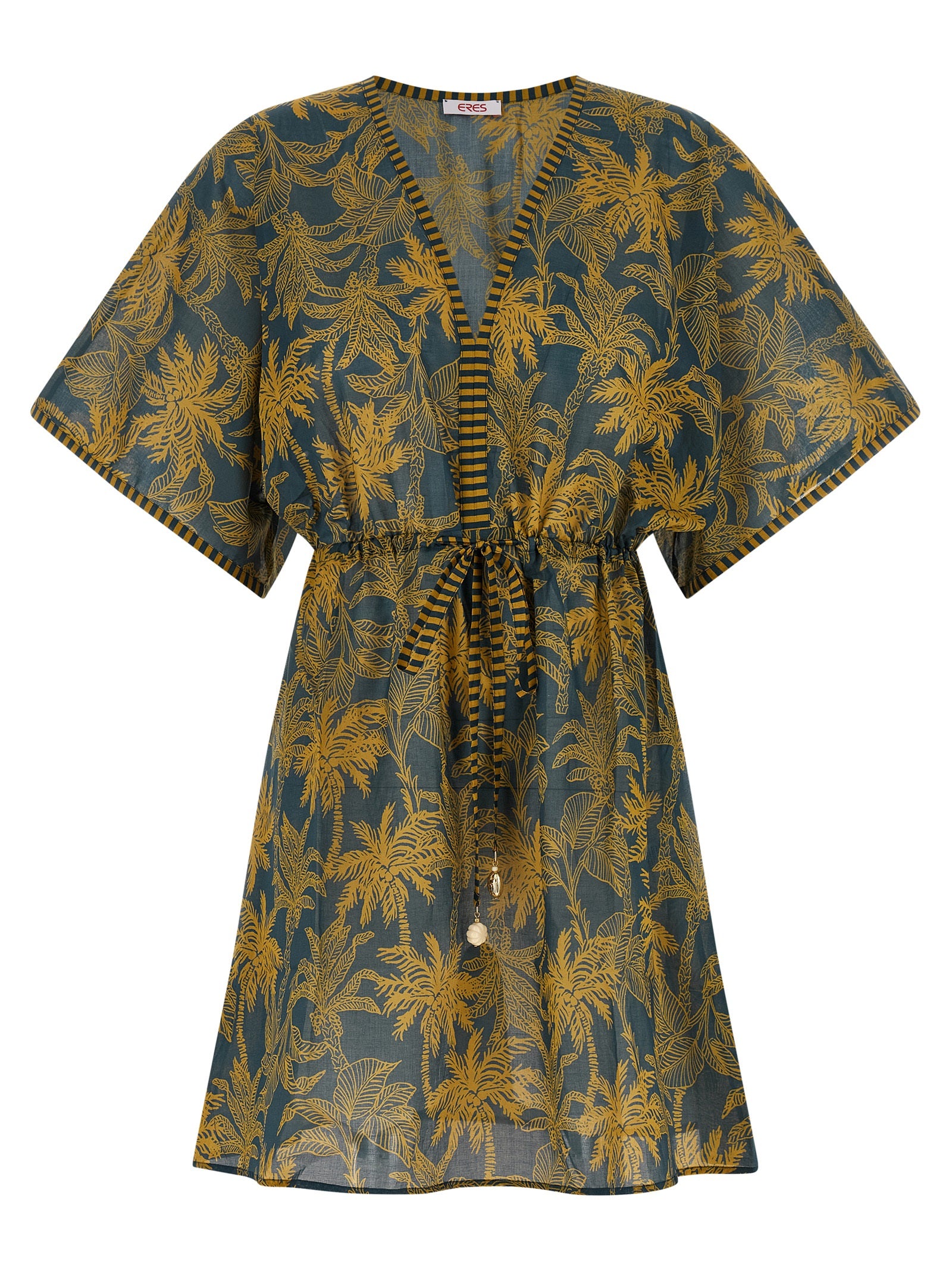 Multicolor Cotton Casual Dress