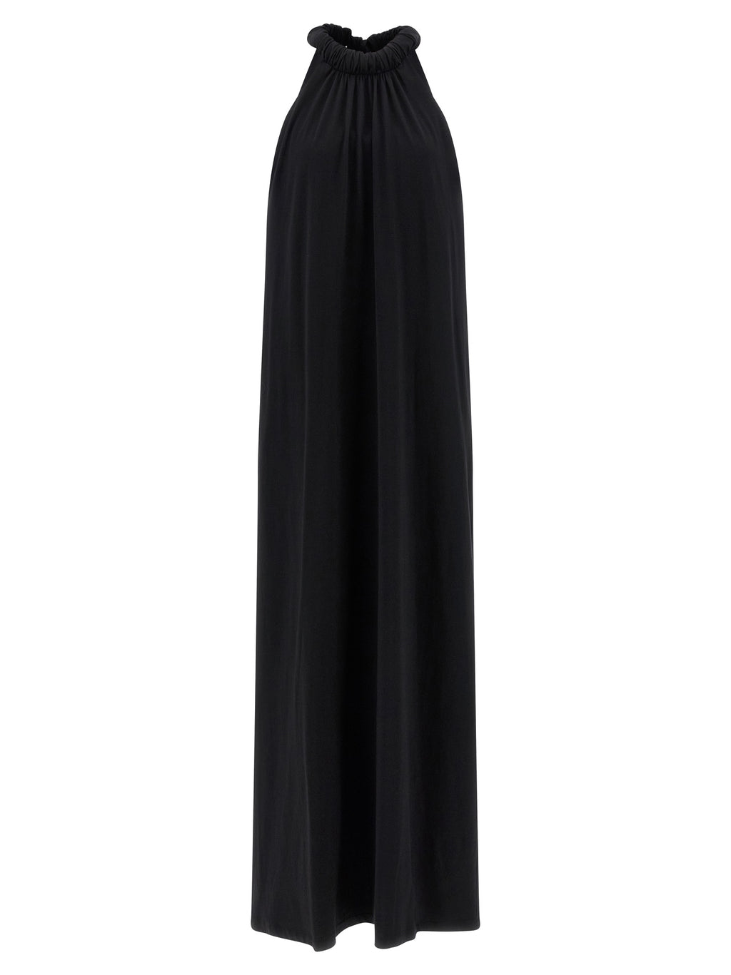 Black Cotton Long Dress