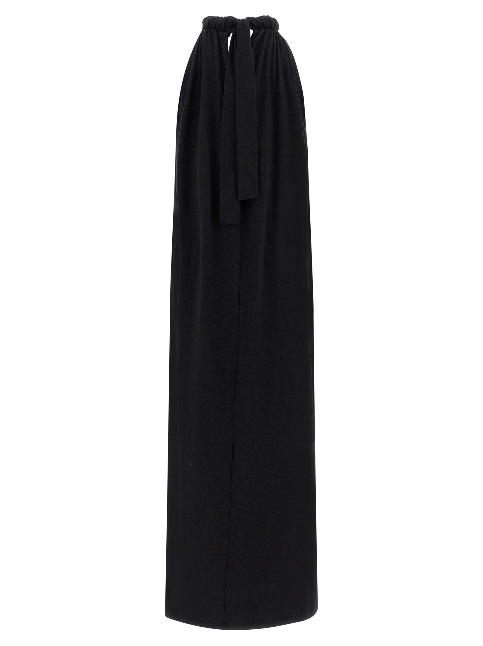 Black Cotton Long Dress