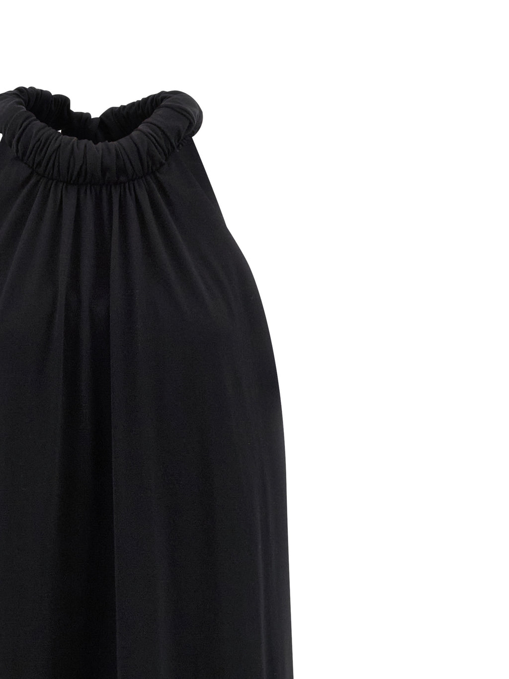 Black Cotton Long Dress