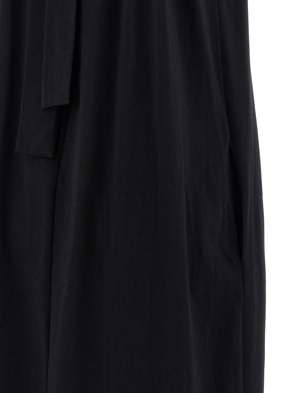 Black Cotton Long Dress