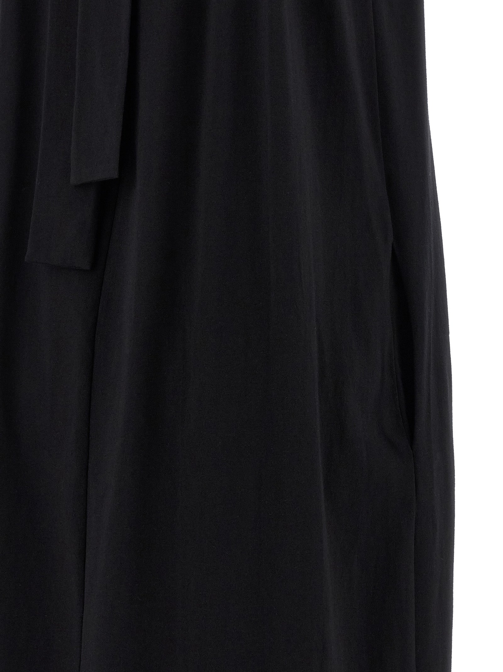 Black Cotton Long Dress