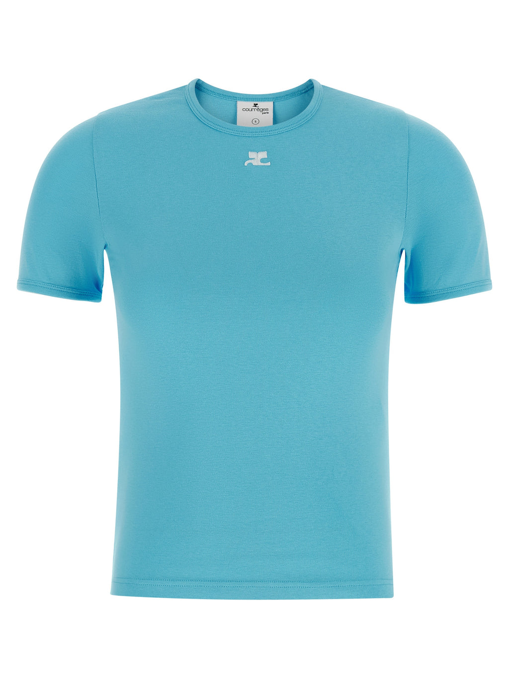 Blue Cotton T-Shirt