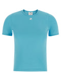 Blue Cotton T-Shirt