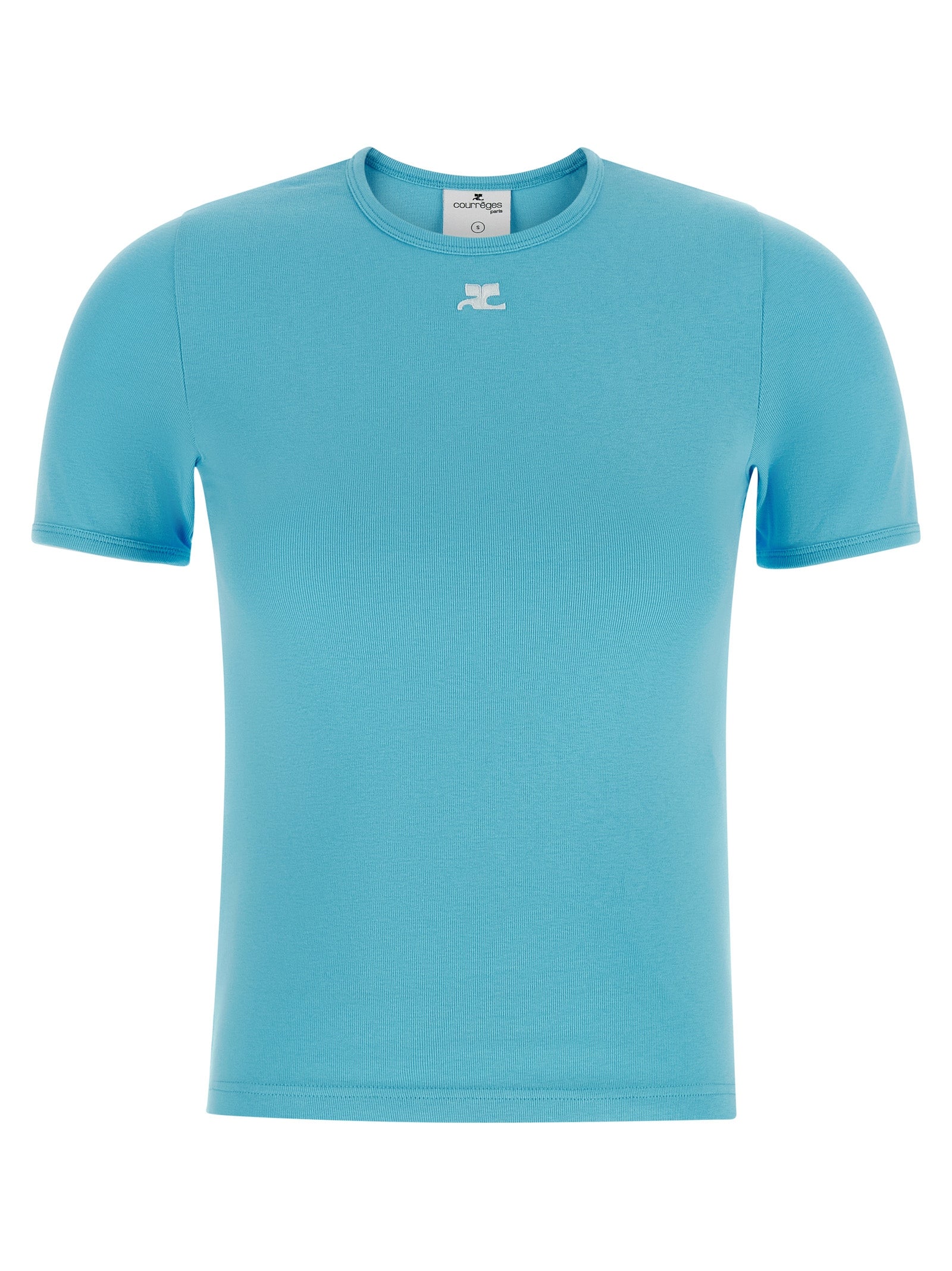 Blue Cotton T-Shirt
