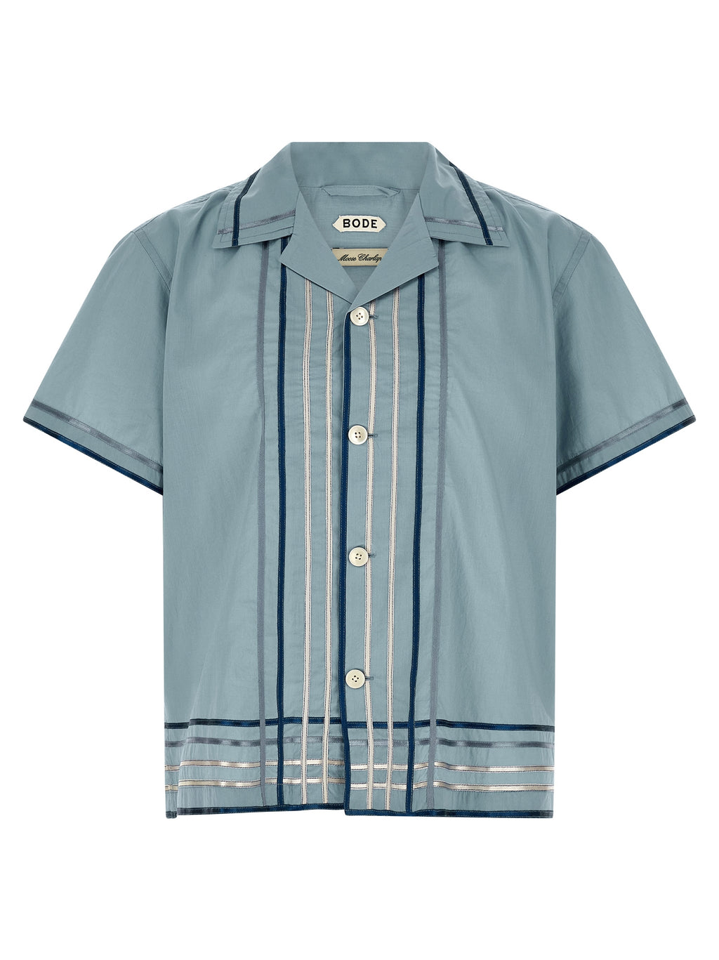 Blue Cotton Blouse