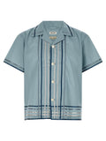 Blue Cotton Blouse