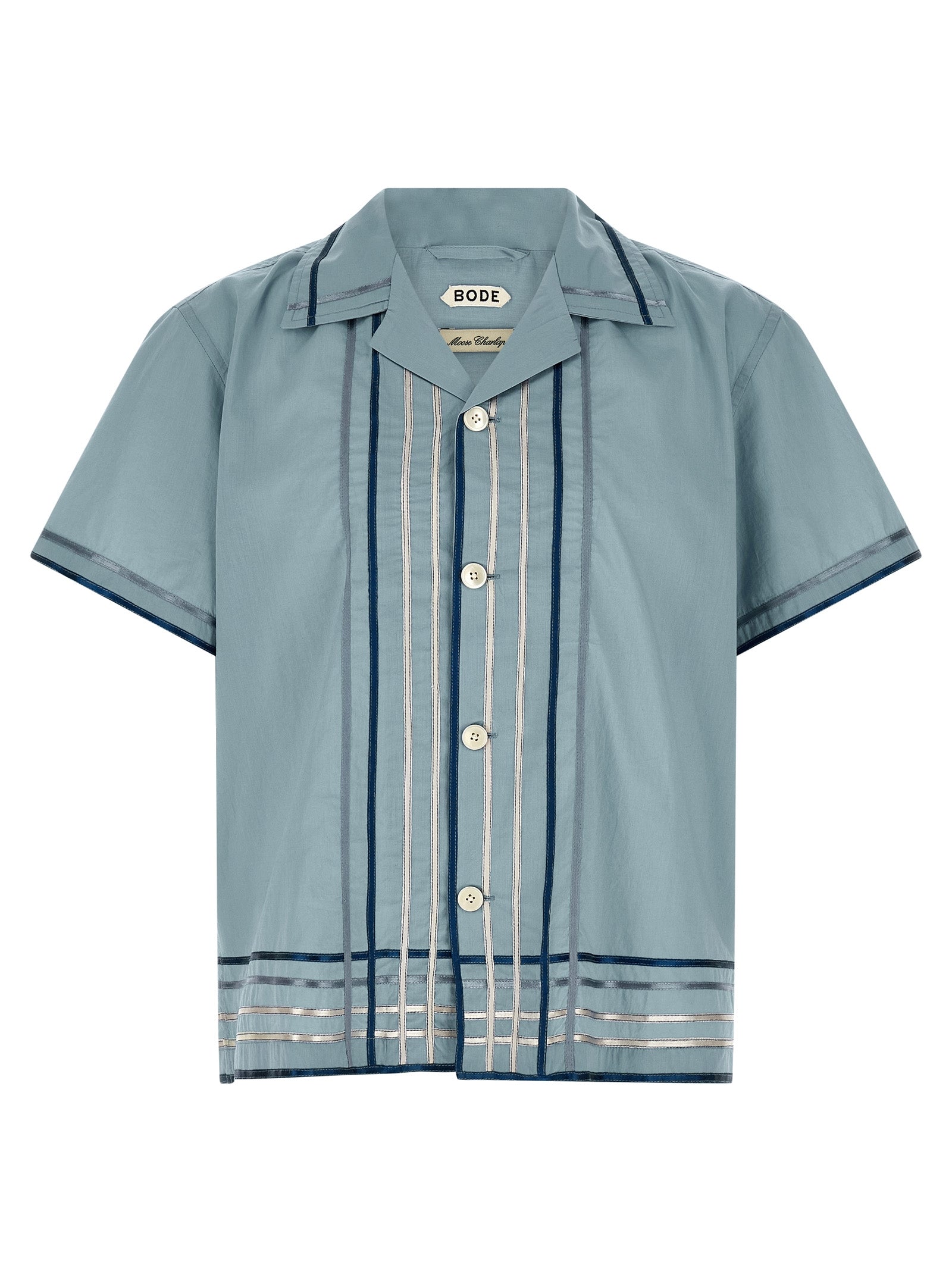Blue Cotton Blouse