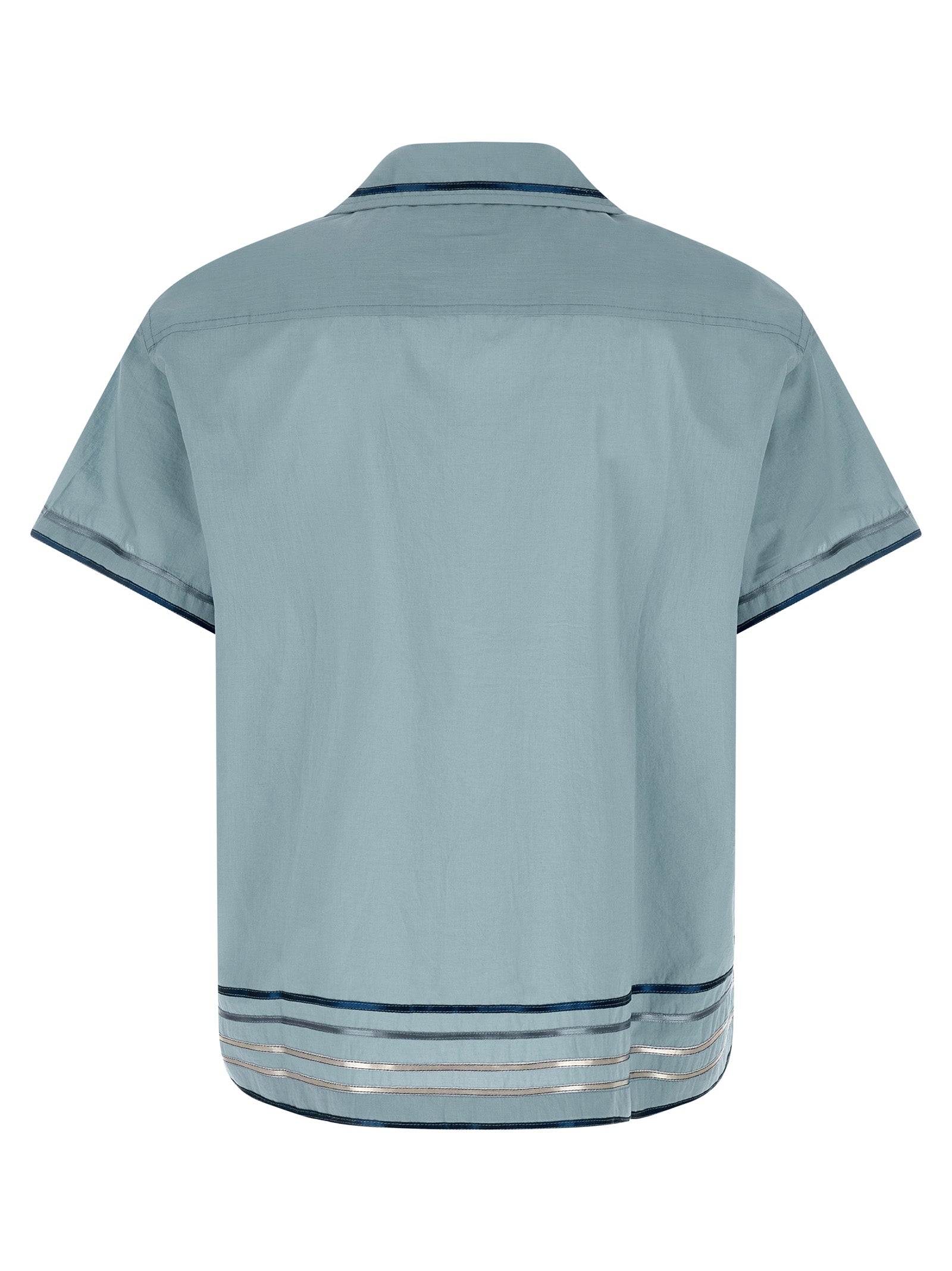 Blue Cotton Blouse