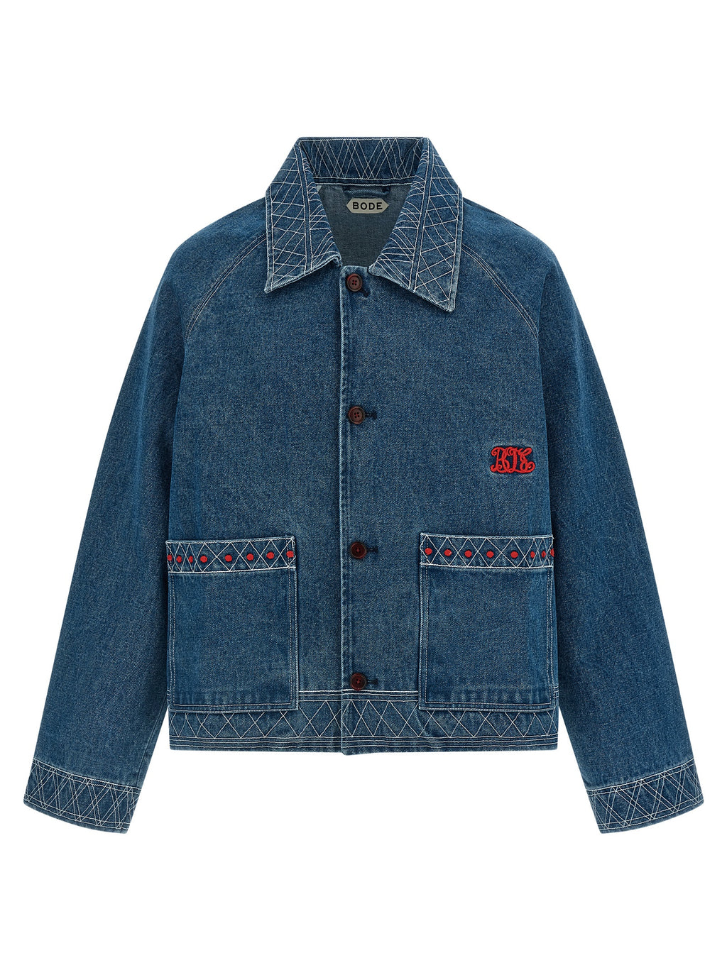 Blue Cotton Denim Jacket