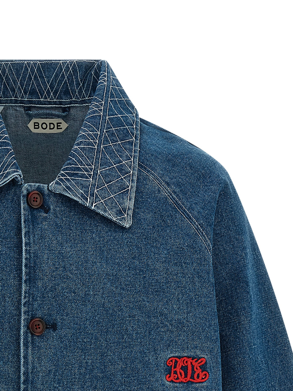 Blue Cotton Denim Jacket