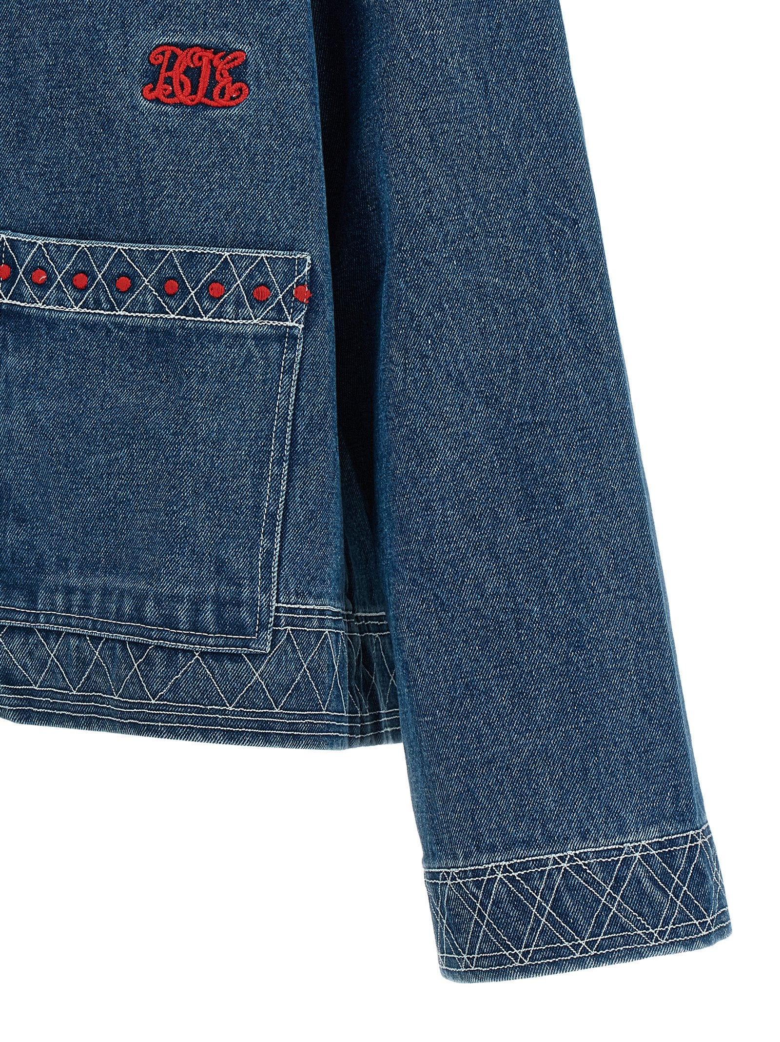 Blue Cotton Denim Jacket