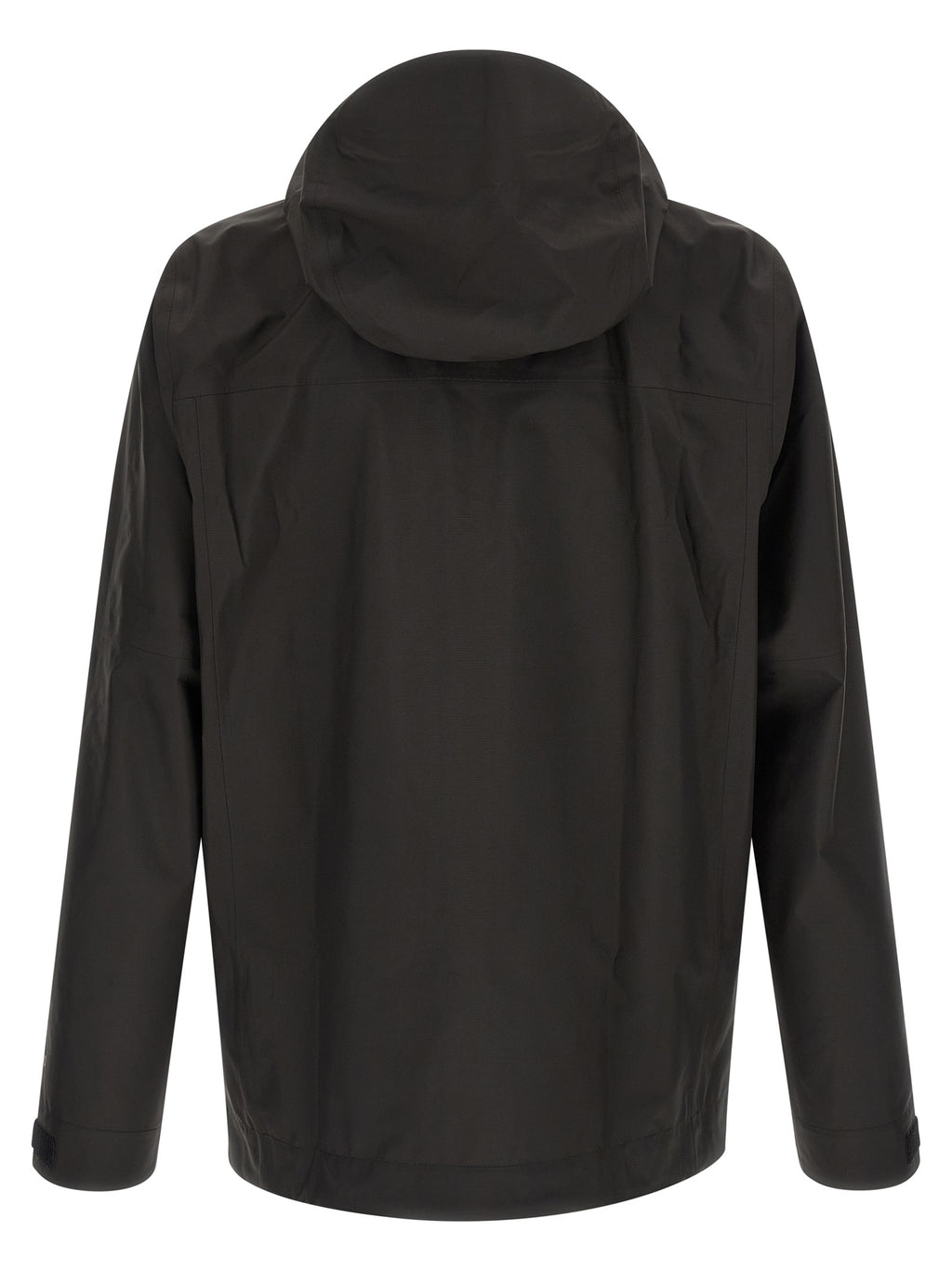 Black Polyester Shell Jacket