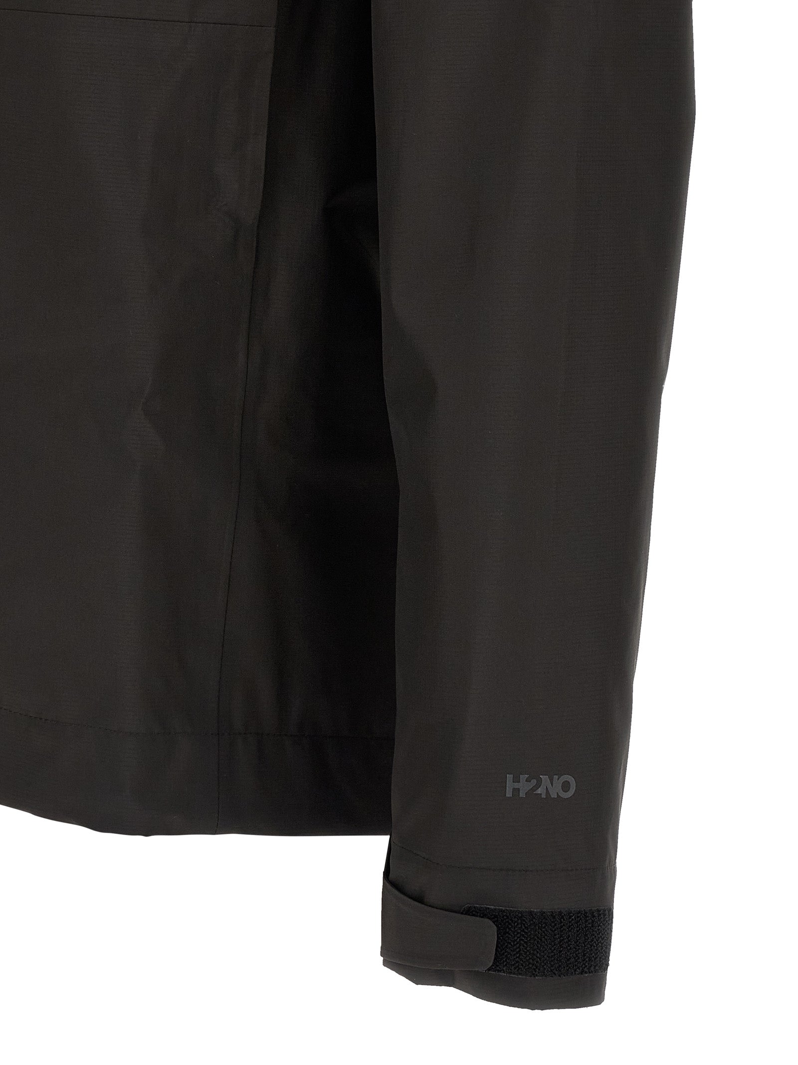 Black Polyester Shell Jacket