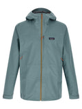 Blue Polyester Shell Jacket
