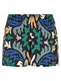Multicolor Polyester Swim Shorts