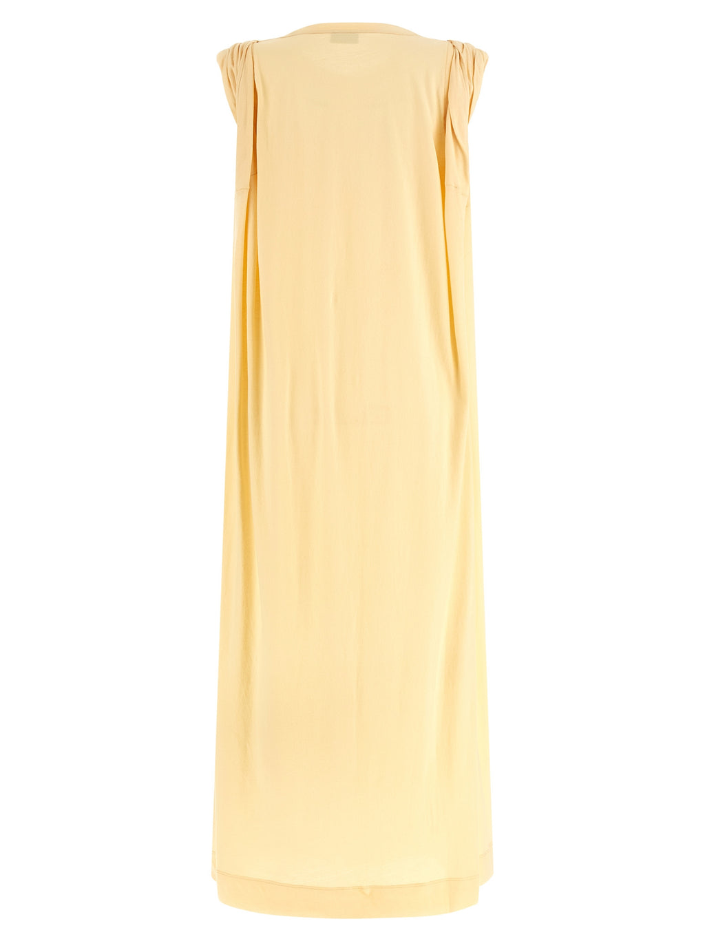 Bicolor Cotton Long Dress