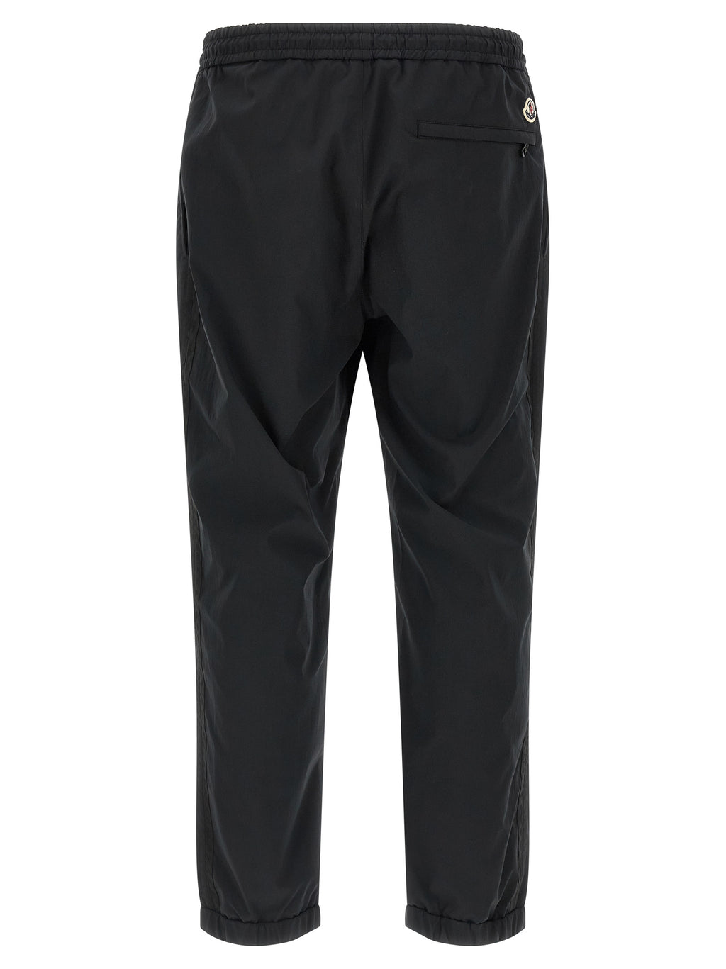 Black Polyester Joggers (Workout Pants)