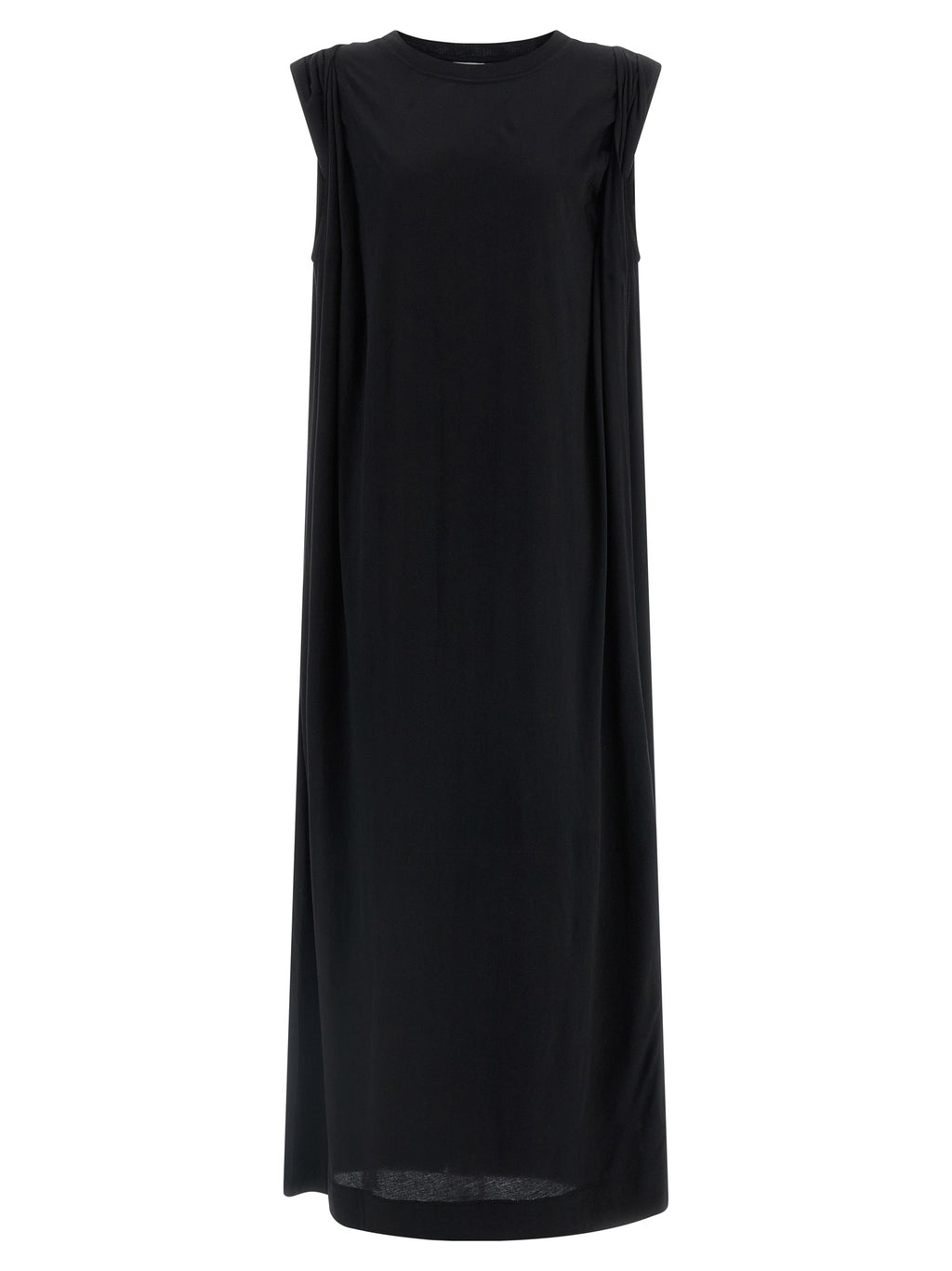 Black Cotton Long Dress