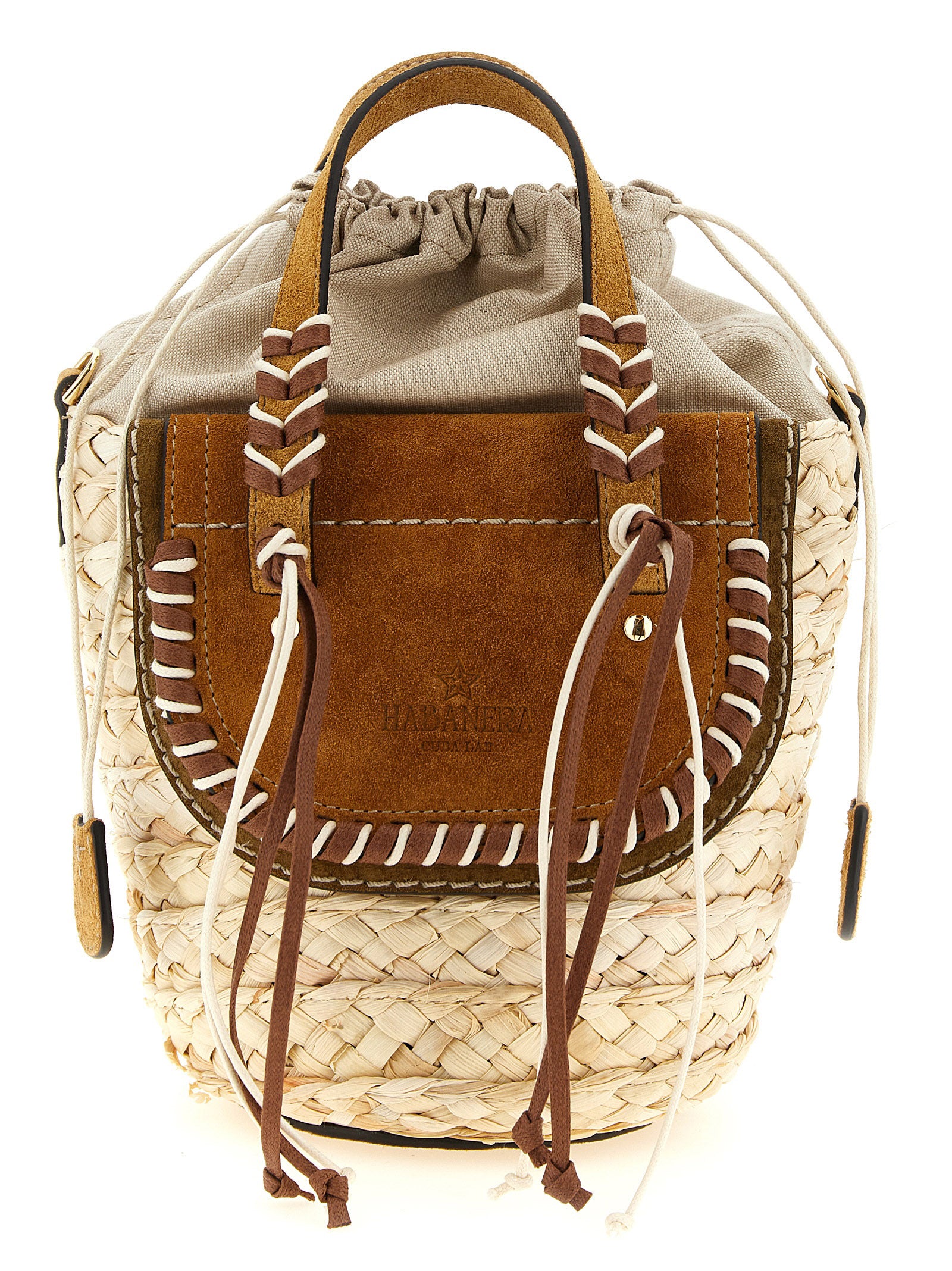 Beige Pantograph Handbag