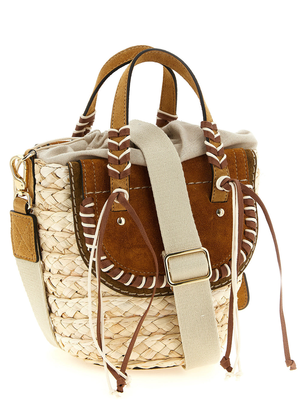 Beige Pantograph Handbag