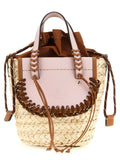 Multicolor Pantograph Handbag