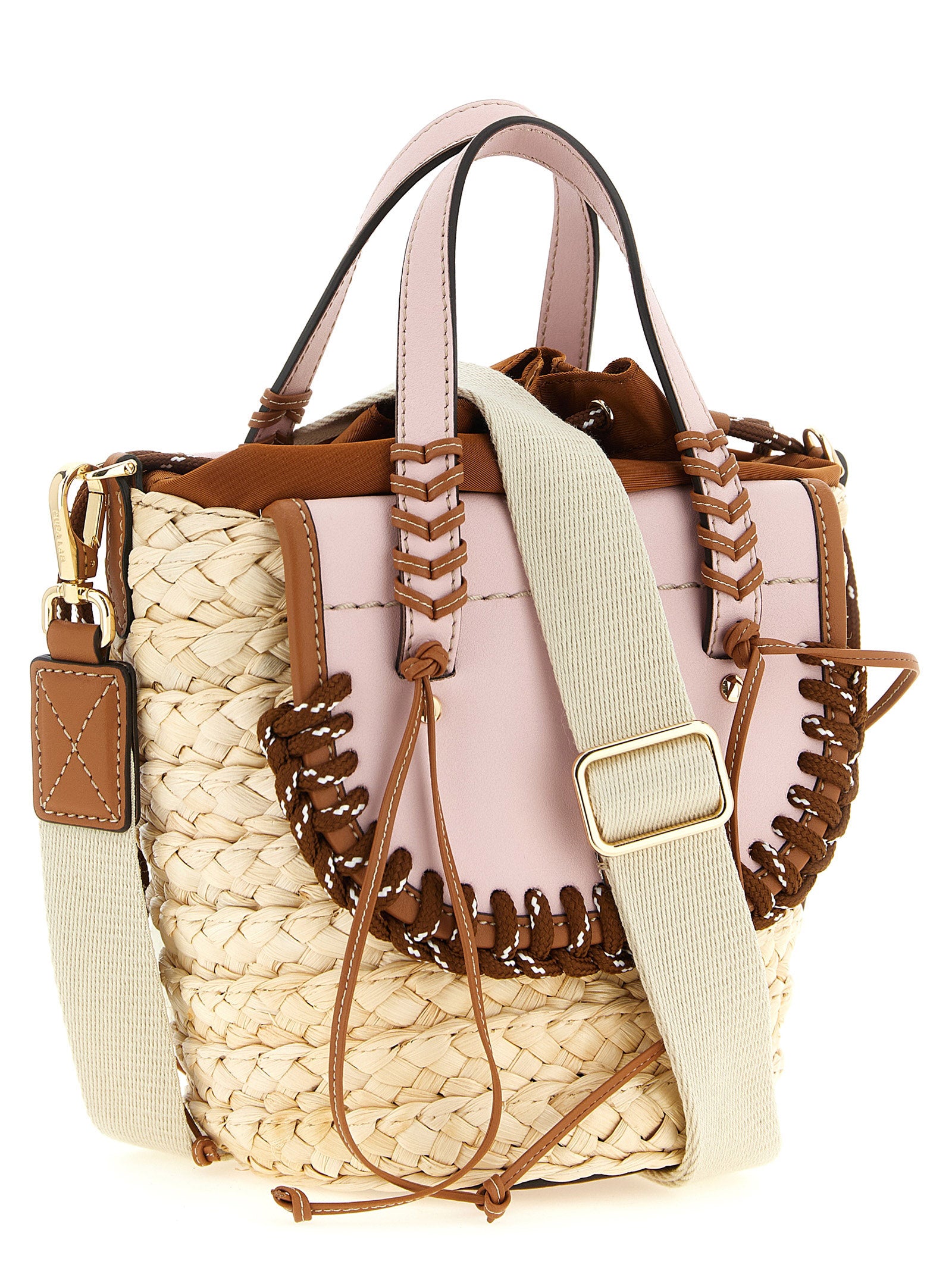 Multicolor Pantograph Handbag