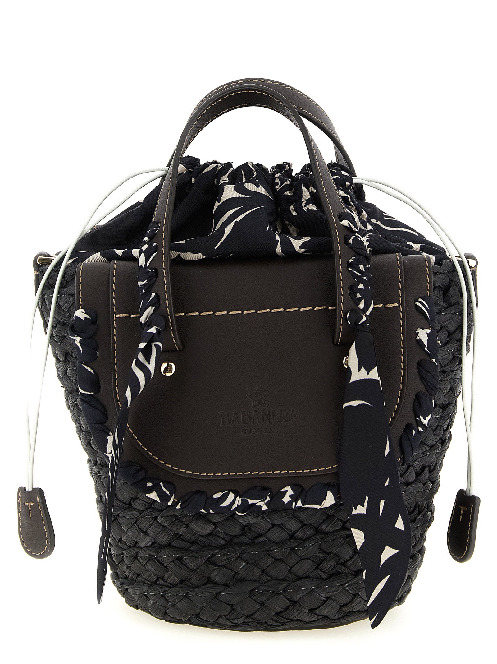 Black Pantograph Handbag