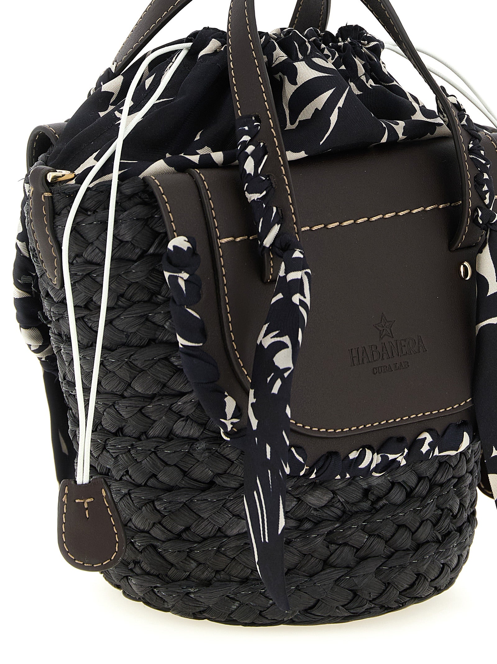 Black Pantograph Handbag