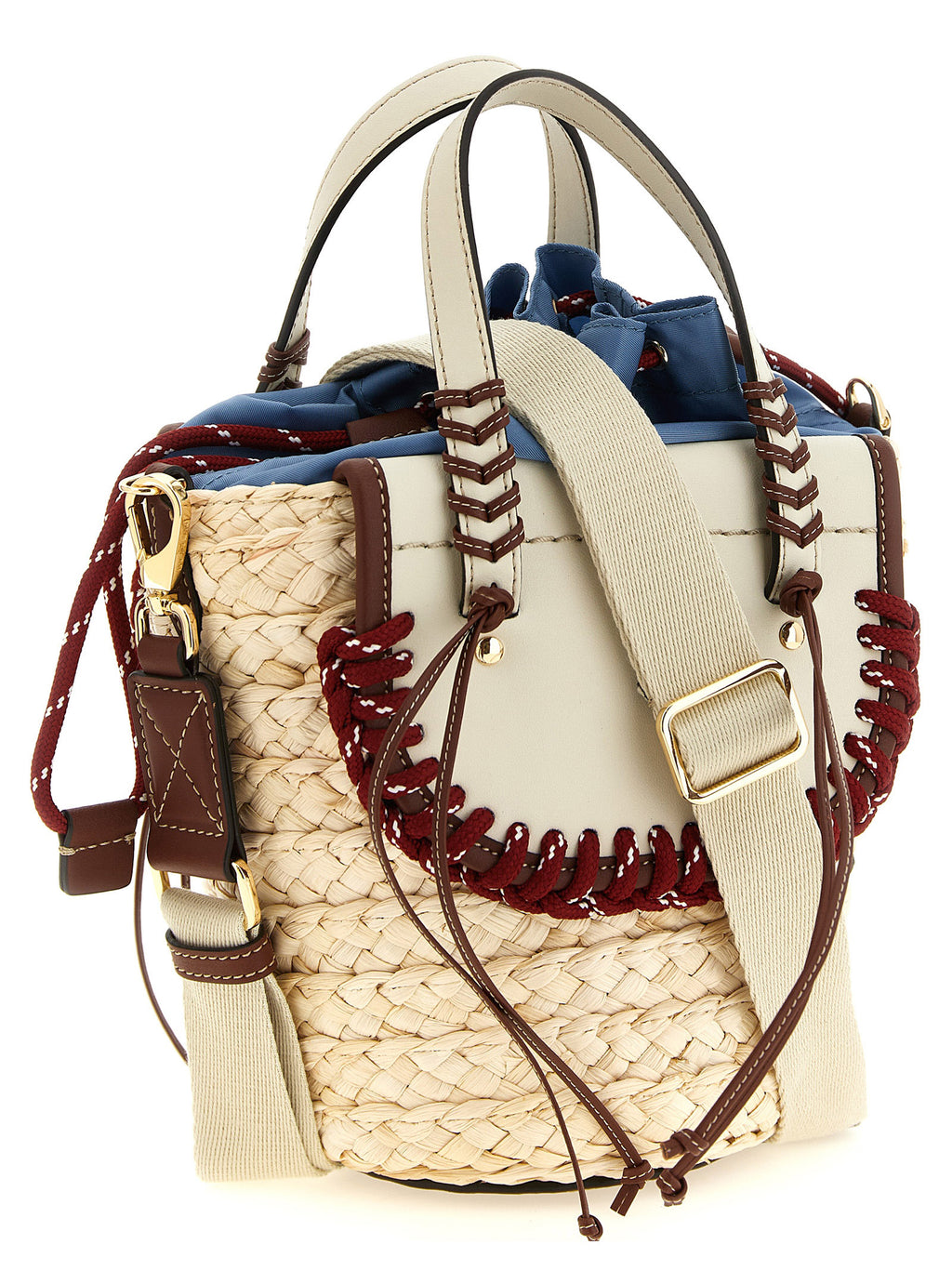 Multicolor Pantograph Handbag