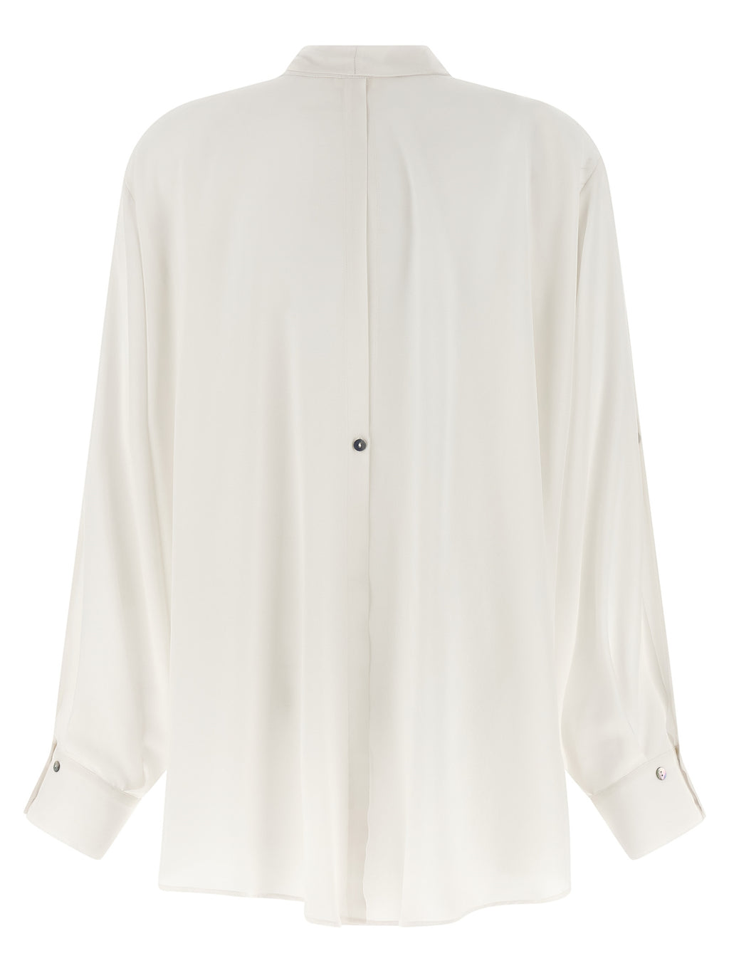 White Silk Blouse