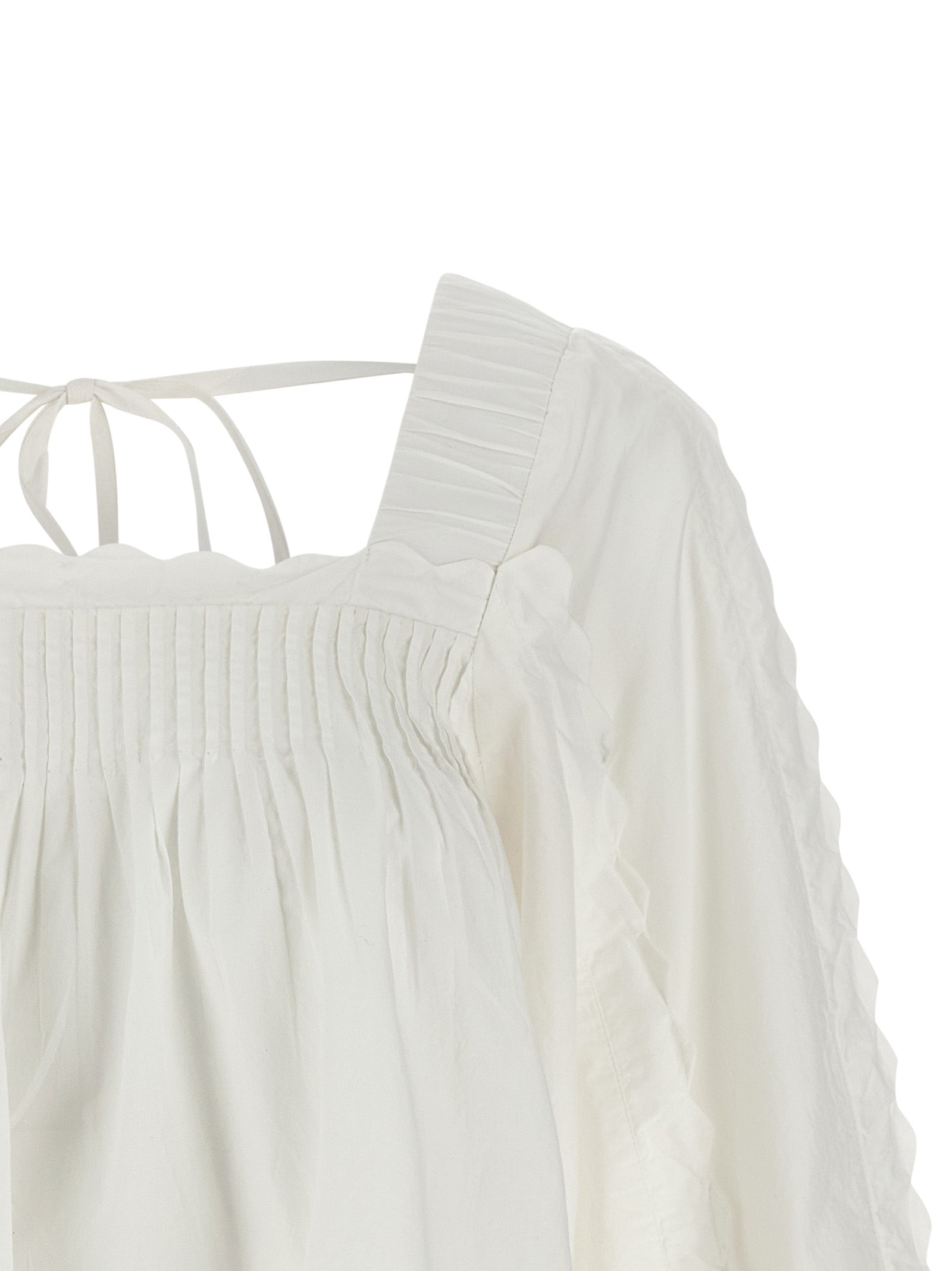White Cotton Blouse