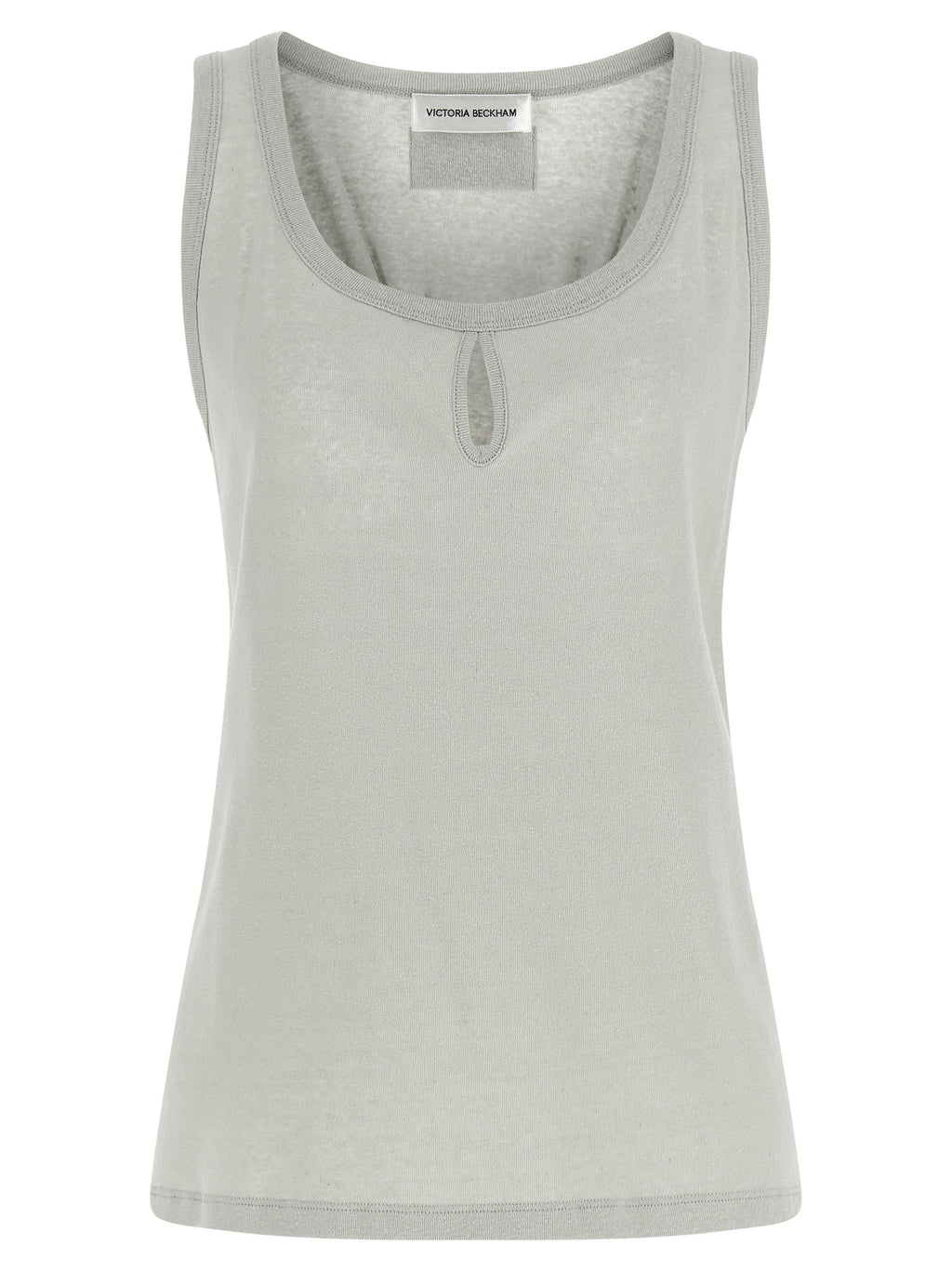 Gray Cotton Tank Tops