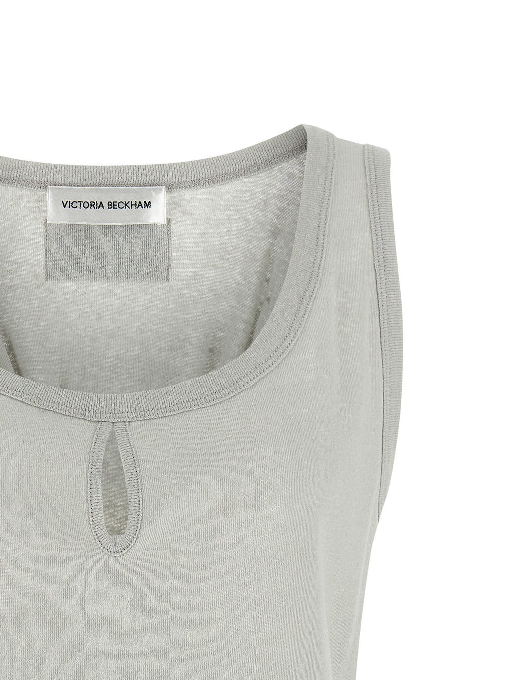 Gray Cotton Tank Tops
