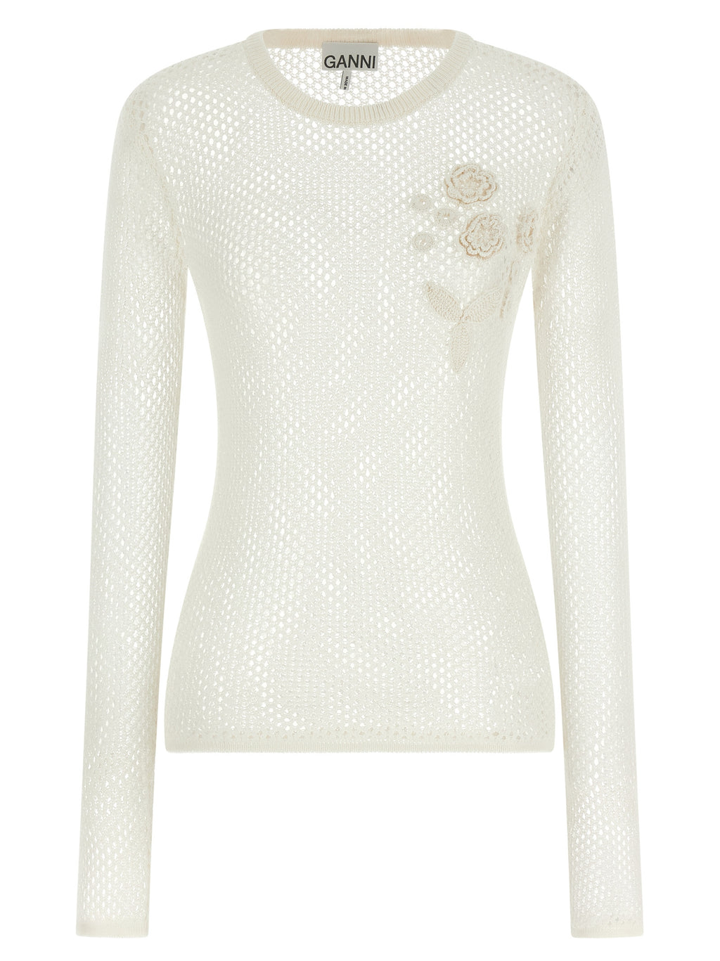 White Organic Cotton Cardigan