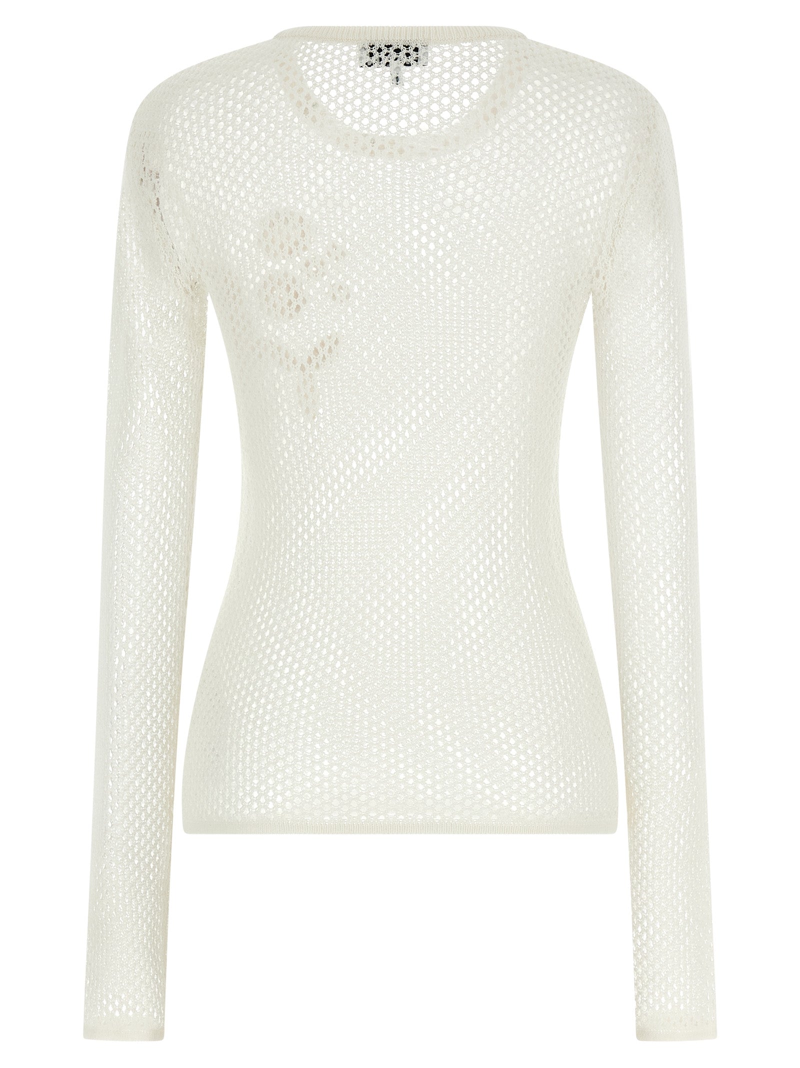 White Organic Cotton Cardigan