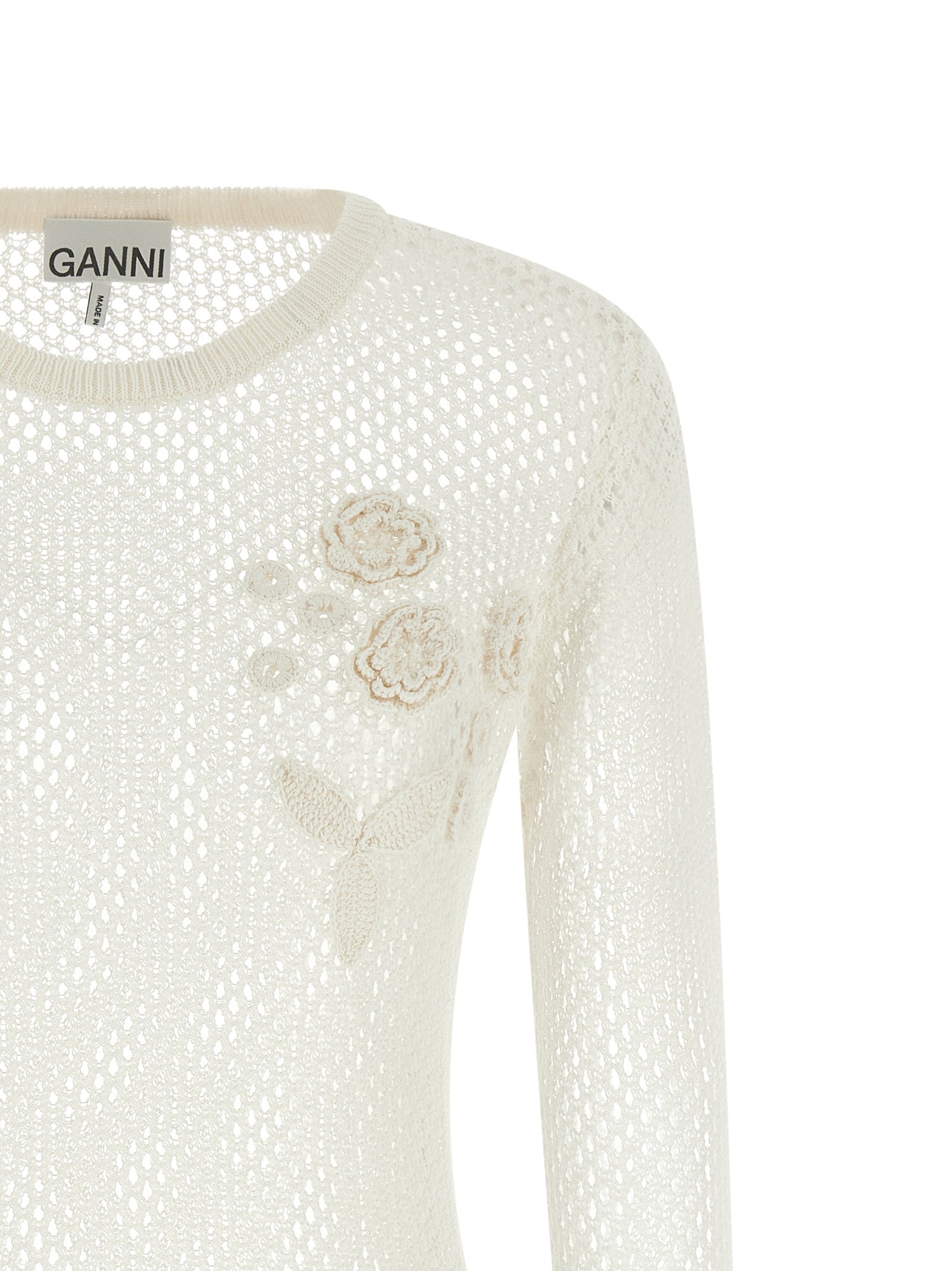 White Organic Cotton Cardigan