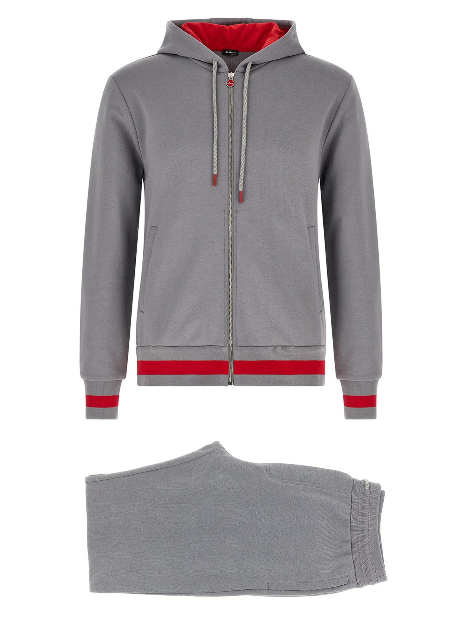 Gray Cotton Sweatsuit