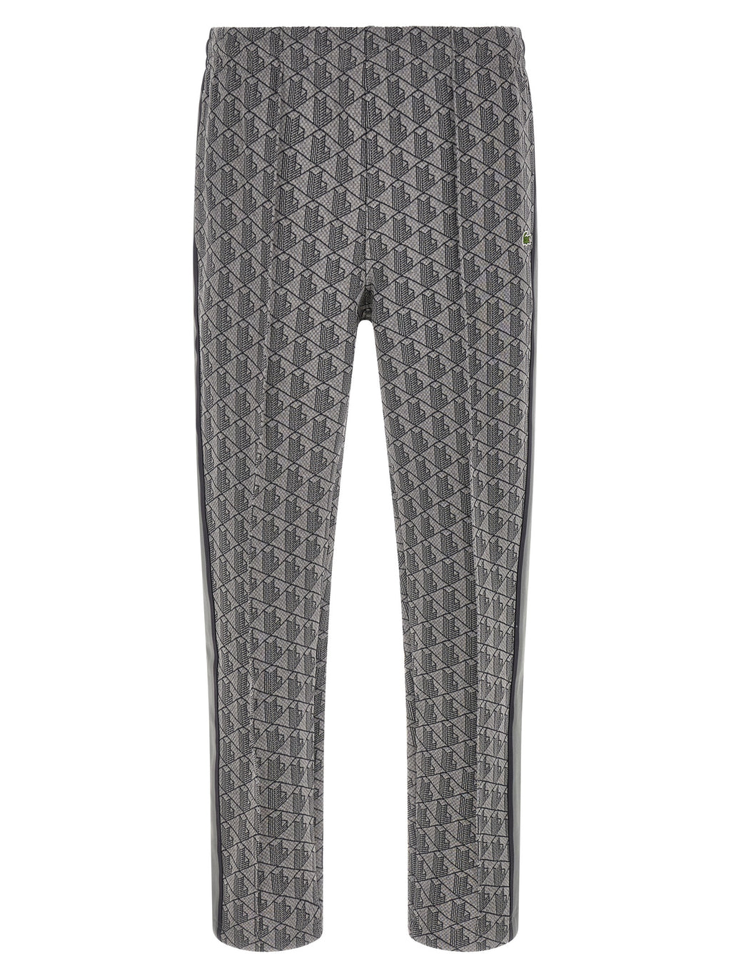 Gray Polyester Joggers (Workout Pants)