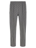 Gray Polyester Joggers (Workout Pants)
