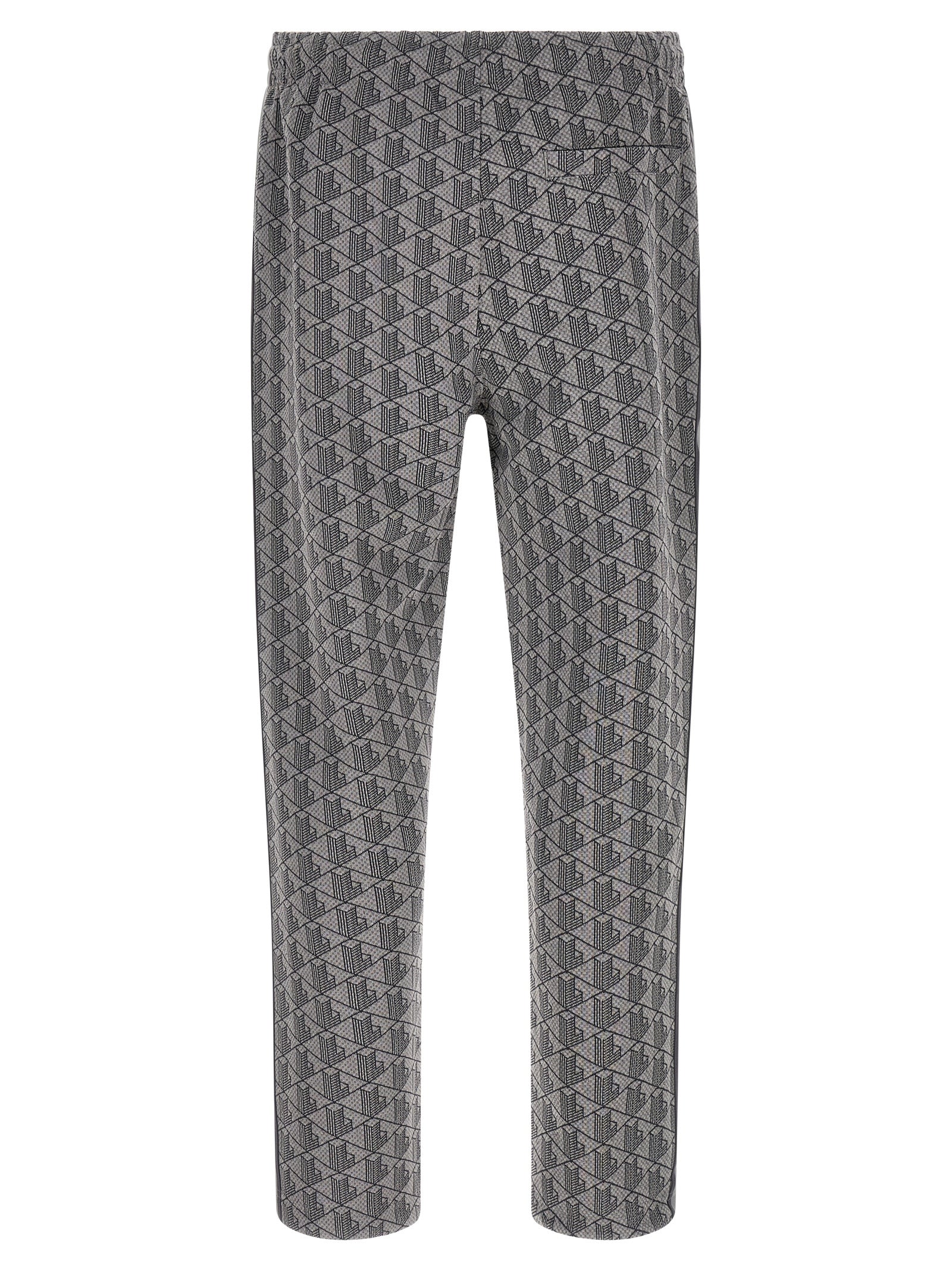 Gray Polyester Joggers (Workout Pants)