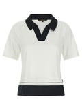 Bicolor Polyester Polo Shirt