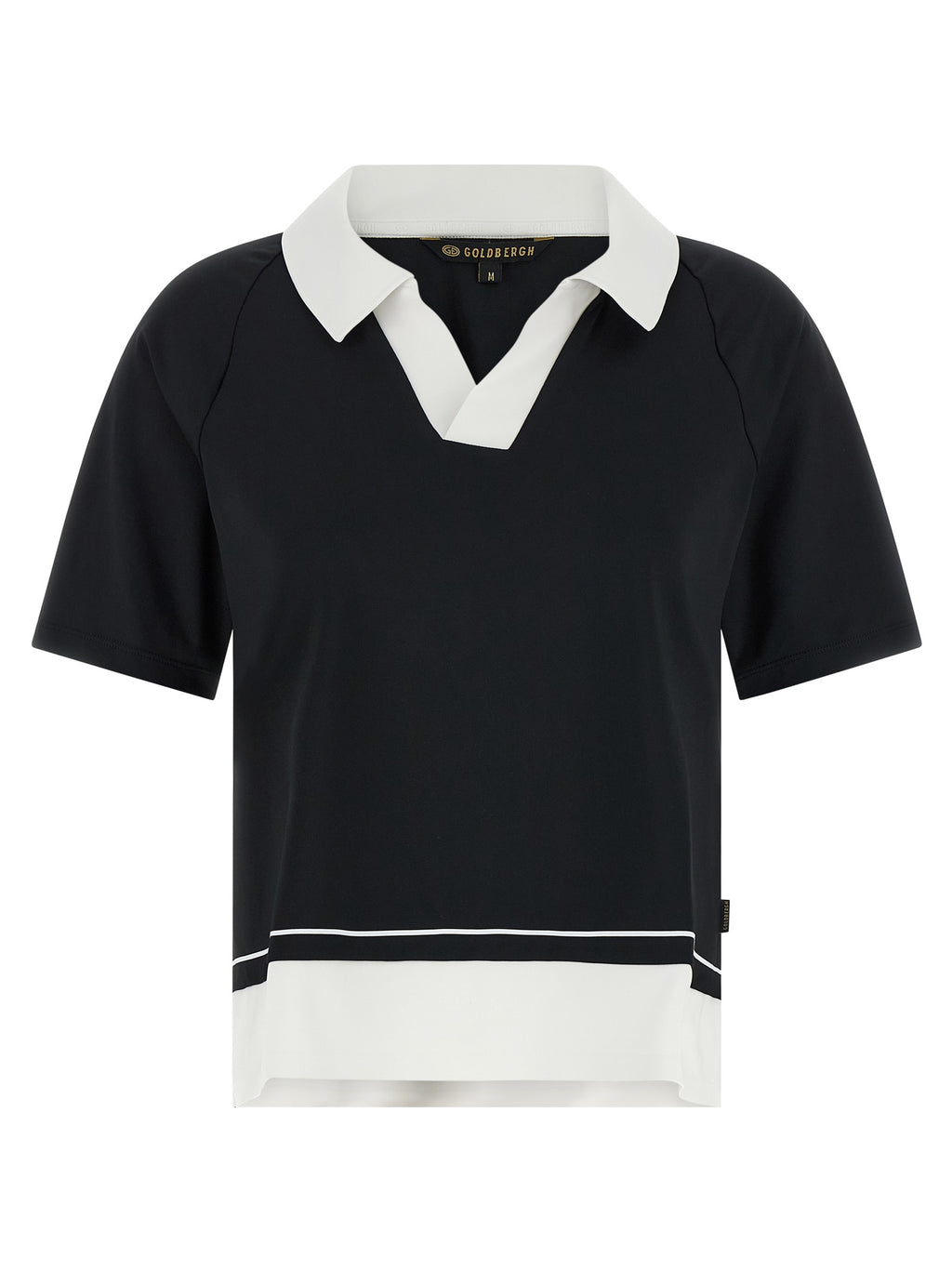 Bicolor Polyester Polo Shirt