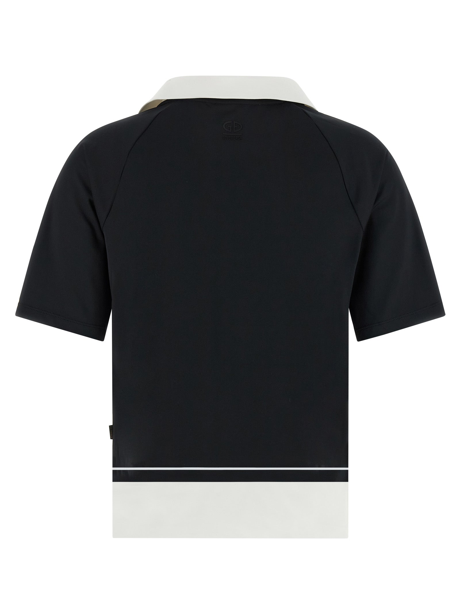 Bicolor Polyester Polo Shirt